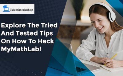 Get Correct MyMathLab Answers From Top PhD Experts In USA