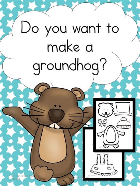 Get Creative with a Groundhog Activity