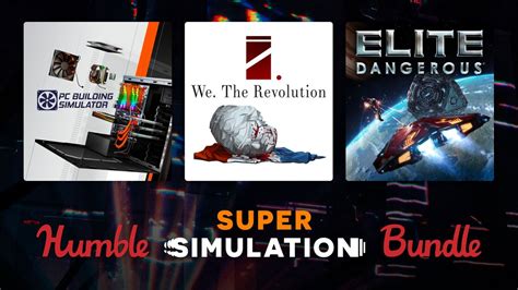 Get Elite Dangerous and PC Building Simulator for 11 in the Humble Super Simulation Bundle 