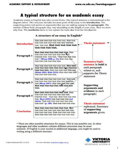 Get Essay Structure Examples PNG Essamp