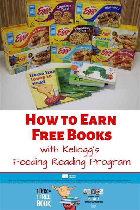 Get FREE BOOKS from Kellogg’s Feeding Reading Program!