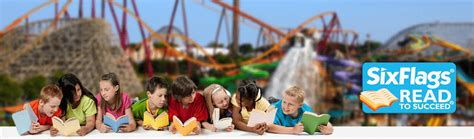 Get FREE Park Ticket with Six Flags Read to Succeed Program