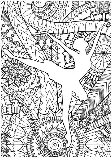 Get FREE Printable Dance Coloring Pages! Coloring Pages Pinterest