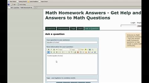 Get Free Math Answers Online