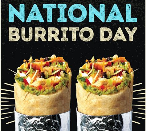 Get National Burrito Day discounts at Chipotle, Taco Bell, Moe's
