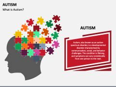 Get Now Autism Slideshow PowerPoint Presentation Slide