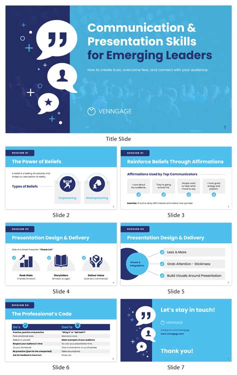 Get Now Communication PowerPoint Template with Four Nodes
