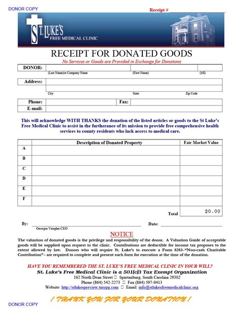 Get Our Example of Non Profit Contribution Receipt Template Receipt