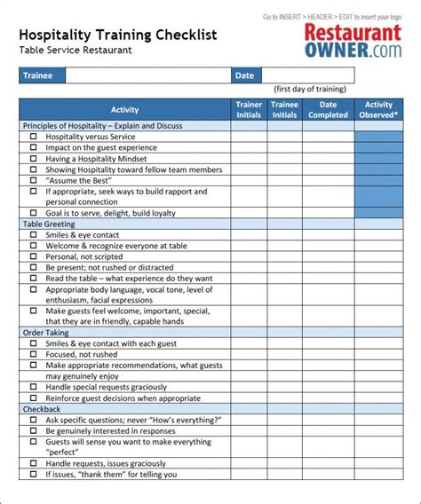 Get Our Example of Store Visit Checklist Template Checklist template