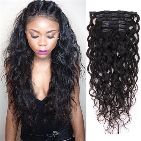 Get Perfectly Coiffed Hair with Wavy Clip-In Extensions