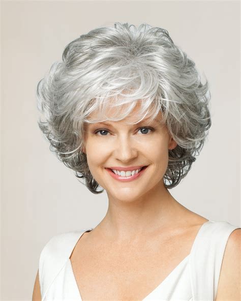 Get Ready to Turn Heads with Our Stunning Grey Wig Curly Collection