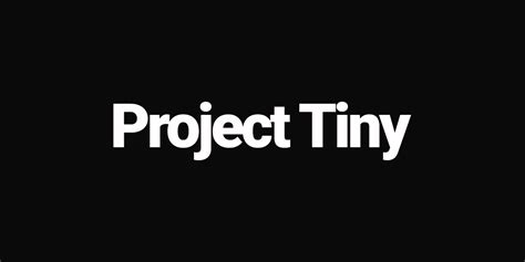 Get Started with Unity "Project Tiny" Subhashi