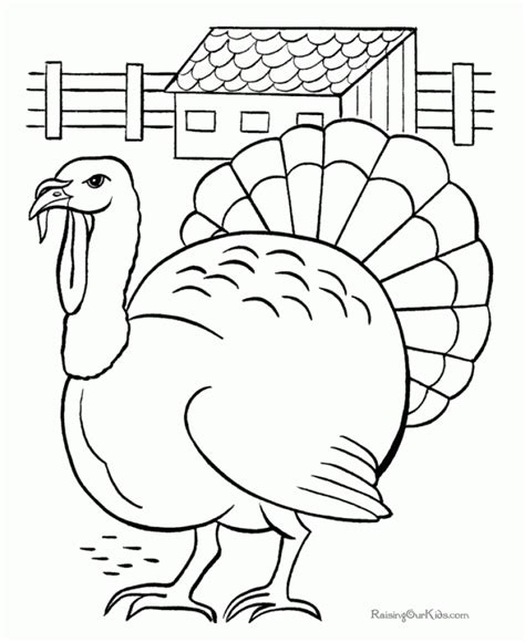 Get This Turkey Coloring Pages to Print Out 85618