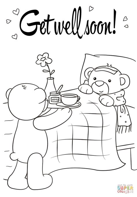 Get Well Coloring Cards Made By Teachers