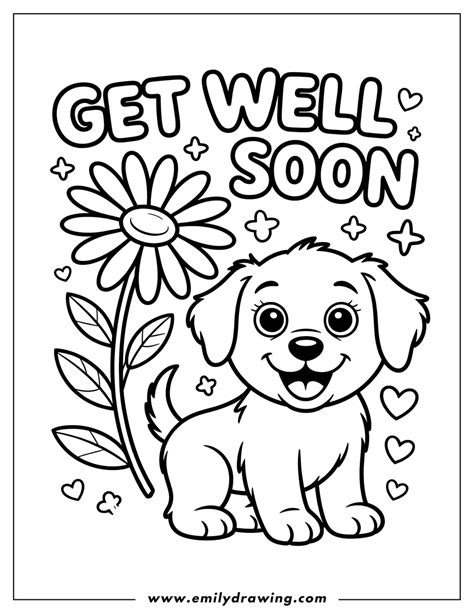 Get Well Coloring Sheets