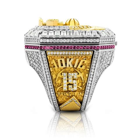 Get a look at the Denver Nuggets' lavish championship rings