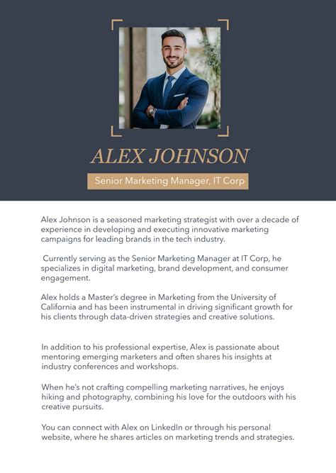 Get access to free Biography