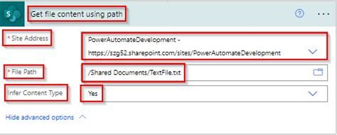 Get file content using path power automate.  We would like to show you a description here...