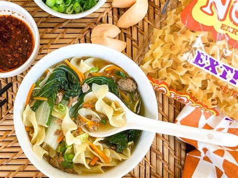 Get flavor fast with Deconstructed Wonton Soup