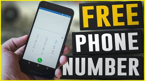 Get free phone number. 