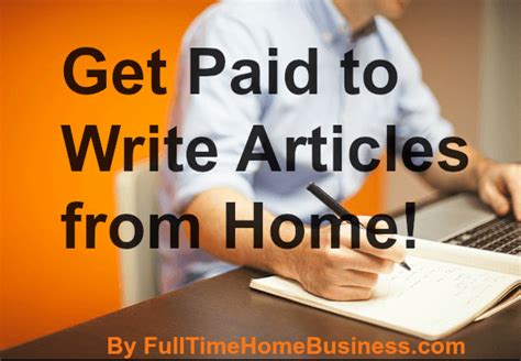 Get paid to write articles. Here I will show you 16 excellent ways to get paid to write. 1. Get Paid to Write Online for Others. This is one of the most popular ways to do money writing. You can find a number of different ways to get paid to write for others: Make money writing articles for blogs and other websites. Proofreading & editing jobs. 