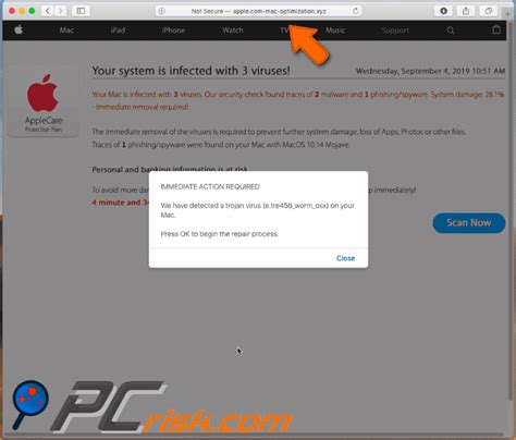 Get rid of pop up ad for advanced mac cleaner on my mac