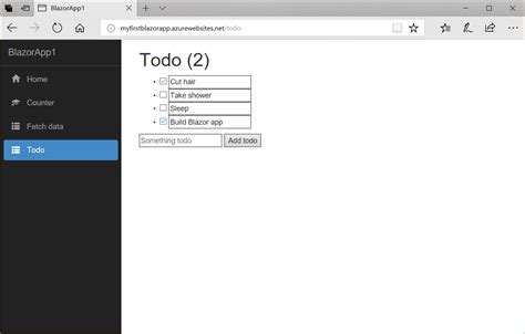 Get started building web apps that run in the browser with Blazor