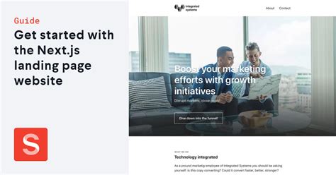 Get started with the Next.js landing page website Sanity.io guide