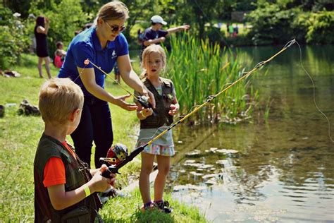 Get that first fish feeling at a family or kids