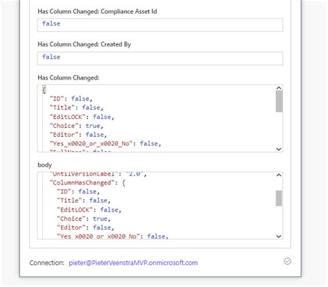 Get the changes made to SharePoint Items with …