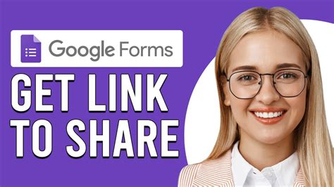 Get the link to share a Google Form YouTube