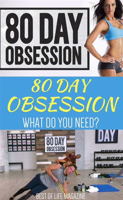 Get the tools to complete 80 Day Obsession™ and A Little Obsessed