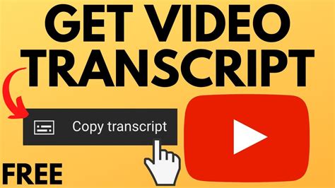 Get transcript of youtube video. Tour Start here for a quick overview of the site Help Center Detailed answers to any questions you might have Meta Discuss the workings and policies of this site 