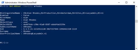 Get-aduser user. Here are some PowerShell examples that we can use to count the numbers of user accounts in Active Directory. Total number of user accounts in AD PS> (Get-ADUser -filter *).count Total number of user accounts in an OU PS> (Get-ADUser -filter * -searchbase "OU=Vancouver, OU=MyCompany, DC=Domain, DC=Local").count … 