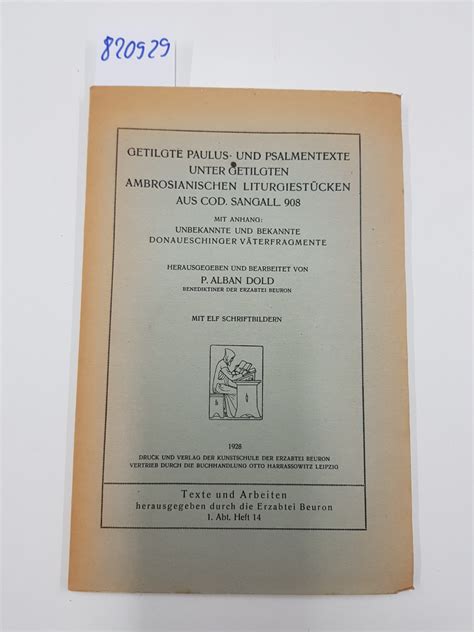 Getilgte paulus  und psalmentexte unter getilgten ambrosianischen liturgiestücken aus cod. - Revent oven model 724 parts manual.