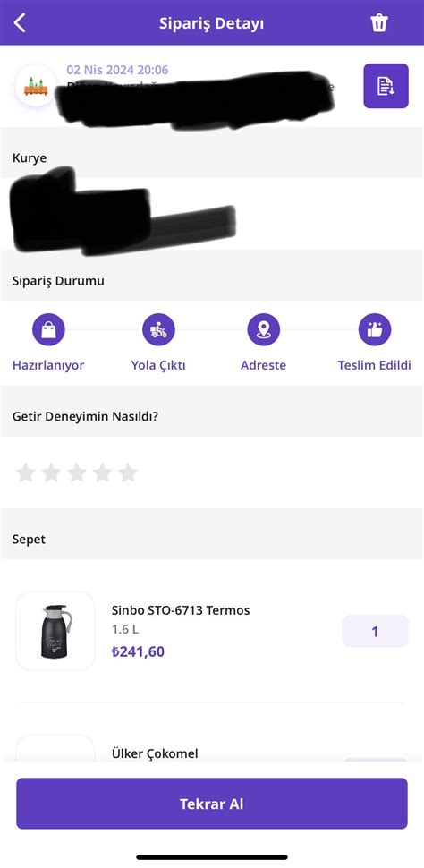 Getir Müşteri Hizmetlerinin Aşırı Umursamazlığı Şikayetvar. 