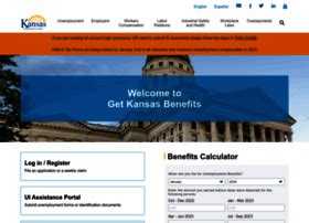 Visit GetKansasBenefits.gov and click on FILE A WEEKLY CLA