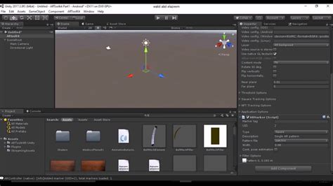 Getting Started With Artoolkit Unity Plugin Open Source Ar Arreverie Technology
