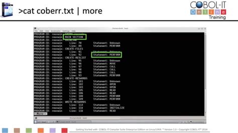 Getting Started With Cobol It On Linux Unix Youtube