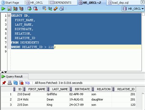 Getting Started With Oracle SQL Developer