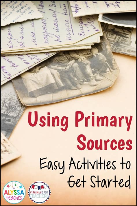 Getting Started with Primary Sources  | 
