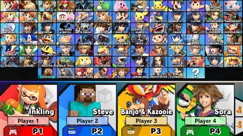 Getting all characters in smash ultimate
