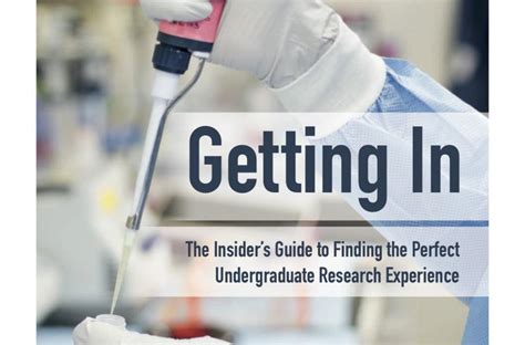 Getting in the insiders guide to finding the perfect undergraduate research experience. - Sufre mamón, la banda sonora de nuestra juventud.
