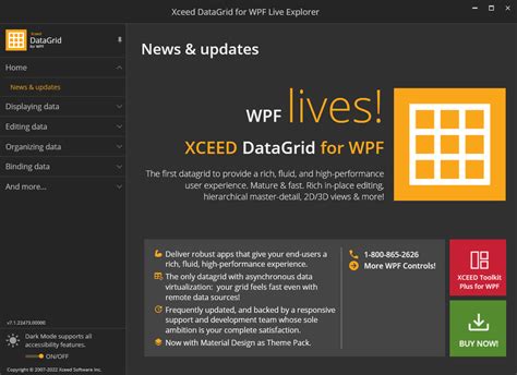 Getting started with Xceed DataGrid for WPF