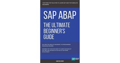 Getting started with abap beginners guide to sap abap introduction to sap abap. - 2005 honda foreman rubicon owners manual.