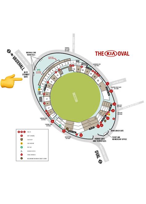 Getting to KIA OVAL (Alec Stewart Gate) - DocsLib