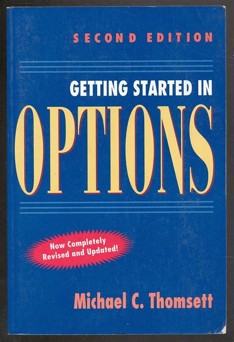 Read Online Getting Started In Options By Michael C Thomsett