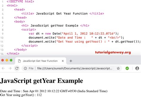 Getyear js.  Jul 12, 2025 · JavaScript date.  Backward compatibility Beh...