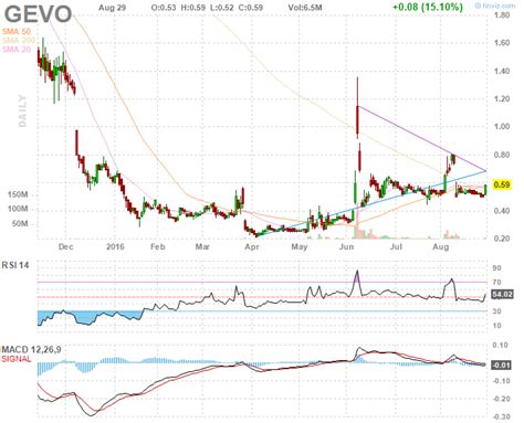 Another stock from the same industry, Gevo, Inc. (GEVO Quick Quote GEVO - Free Report) , closed the last trading session 0.8% lower at $1.21. Over the past month, GEVO has returned -6.9%.