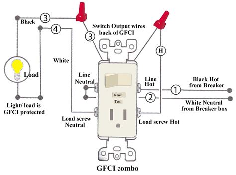 Gfi wiring diagrams. Gfci Schematic Diagrams also contain other safety features such as Ground Fault Interruptors and Arc Fault Circuit Interrupters. These two types of devices detect ground faults or arcs that could lead to shock or fire hazards. When these devices detect a fault, they will trip the breaker, shutting off the power to the circuit. 